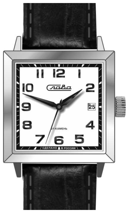 Wrist watch Slava 0591152/300-2414 for Men - picture, photo, image