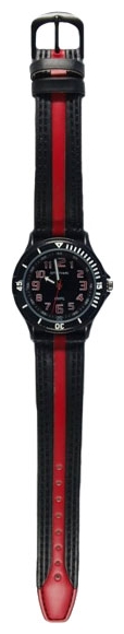 Wrist watch Sputnik D-2067/3 cher.,cher.+krasn. for children - picture, photo, image