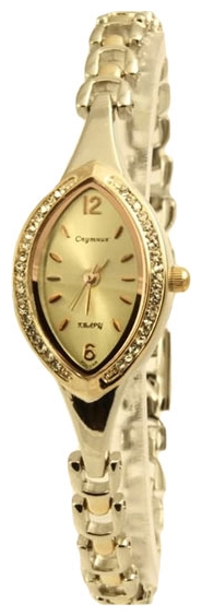 Wrist watch Sputnik L-11186/6 zhel. kam. for women - picture, photo, image