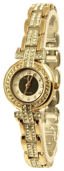 Wrist watch Sputnik L-99502/6 chern.+bel. for women - picture, photo, image