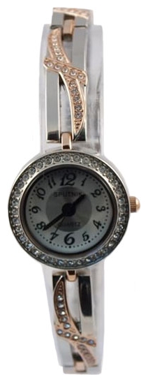 Wrist watch Sputnik L-995490/6 bel.+stal for women - picture, photo, image