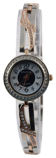 Wrist watch Sputnik L-995490/6 cher.+bel. for women - picture, photo, image
