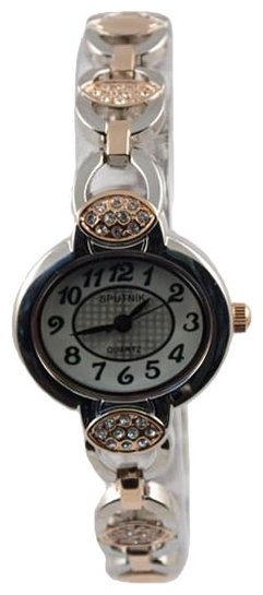 Wrist watch Sputnik L-995510/6 bel.+stal for women - picture, photo, image