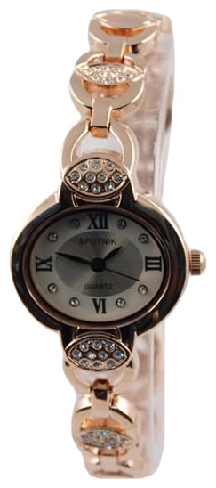 Wrist watch Sputnik L-995511/8 bel.+stal kam for women - picture, photo, image