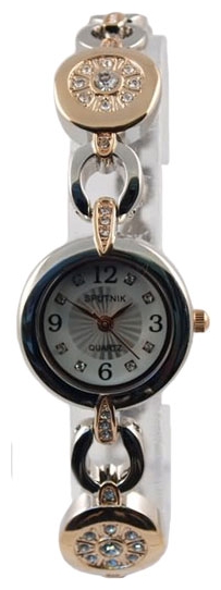 Wrist watch Sputnik L-995521/6.1 bel.+stal for women - picture, photo, image