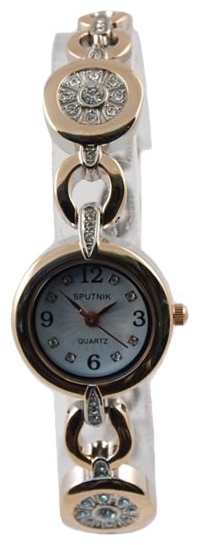 Wrist watch Sputnik L-995521/6.2 bel. kam for women - picture, photo, image