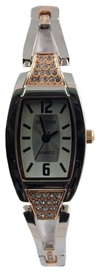 Wrist watch Sputnik L-995550/6 bel.+stal,kam for women - picture, photo, image