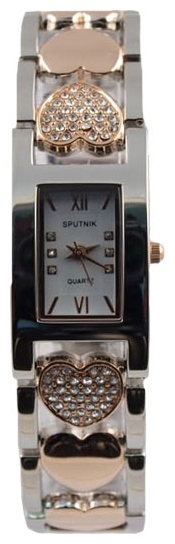 Wrist watch Sputnik L-995591/6 bel. kam for women - picture, photo, image