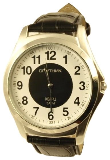 Wrist watch Sputnik M-856700/1 cher.+bel. for men - picture, photo, image