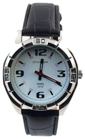 Wrist watch Sputnik M-857180/1 bel. for men - picture, photo, image