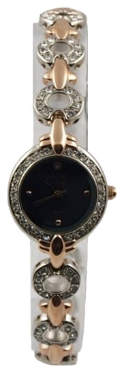 Wrist watch Sputnik NL-1S091/6 cher.+perl. kam. for women - picture, photo, image