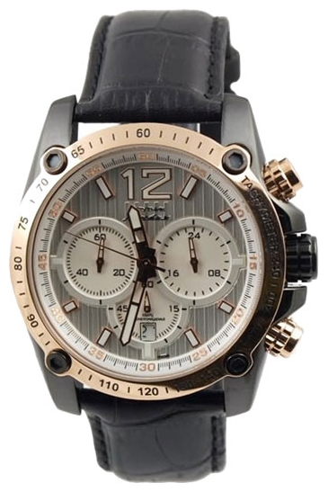 Wrist watch Sputnik NM-1N204/3.8 stal, hronograf, kozh.rem. for Men - picture, photo, image