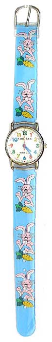 Wrist watch Tik-Tak H101-1 Golubye kroliki for children - picture, photo, image