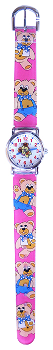 Wrist watch Tik-Tak H101-1 Krasnye mishki for children - picture, photo, image