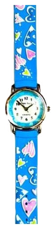 Wrist watch Tik-Tak H101-2 Golubye serdca for children - picture, photo, image