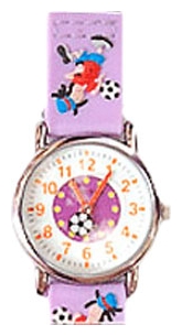 Wrist watch Tik-Tak H101F-2 CHerno-fioletovyj futbol for children - picture, photo, image