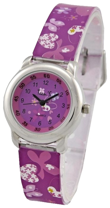 Wrist watch Tik-Tak H113-1 Sirenevye cvety for children - picture, photo, image
