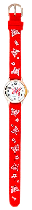 Wrist watch Tik-Tak H114-4 Bordovye babochki for children - picture, photo, image