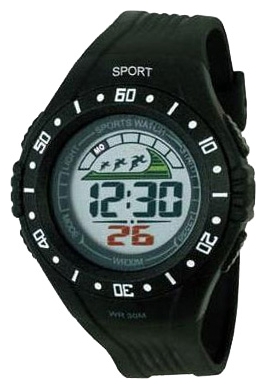 Wrist watch Tik-Tak H431 CHernye/belye cifry for children - picture, photo, image