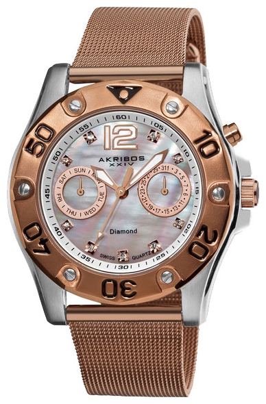 Wrist watch Akribos XXIV AKRX553RG for women - picture, photo, image