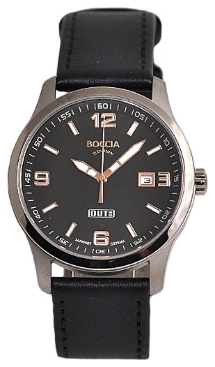 Wrist watch Boccia 3530-12 for Men - picture, photo, image