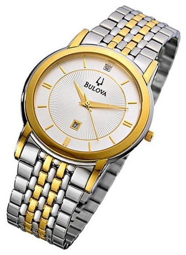 Wrist watch Bulova 96D02 for men - picture, photo, image
