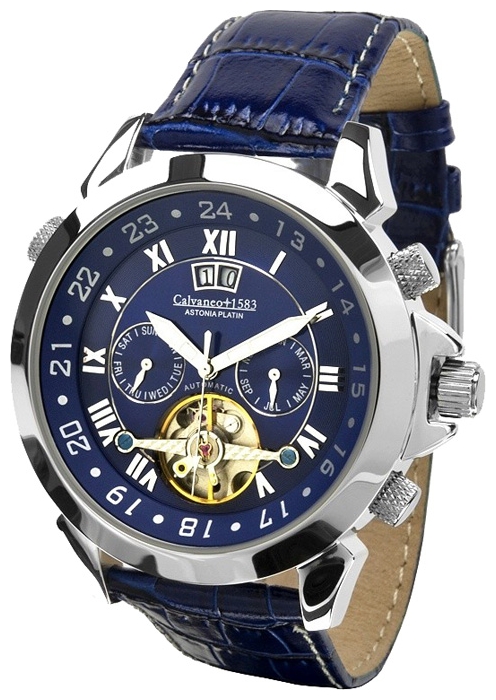 Wrist watch Calvaneo 1583 Astonia Platin Pacific for Men - picture, photo, image