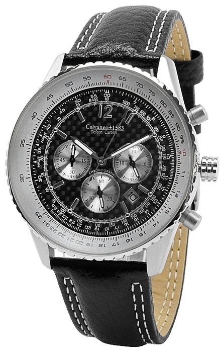 Wrist watch Calvaneo 1583 Defcon Carbon Silver for men - picture, photo, image