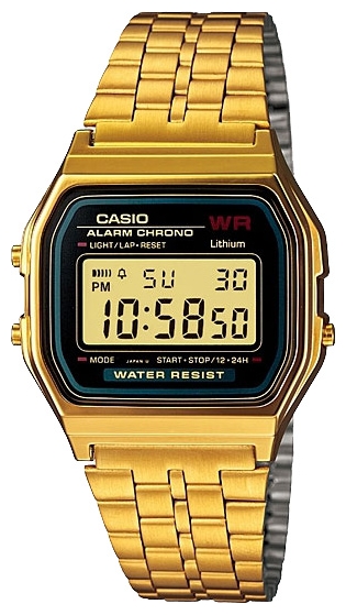 Wrist watch Casio A-159WGEA-5E for Men - picture, photo, image