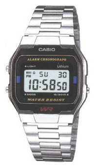 Wrist watch Casio A-163WA-1 for men - picture, photo, image