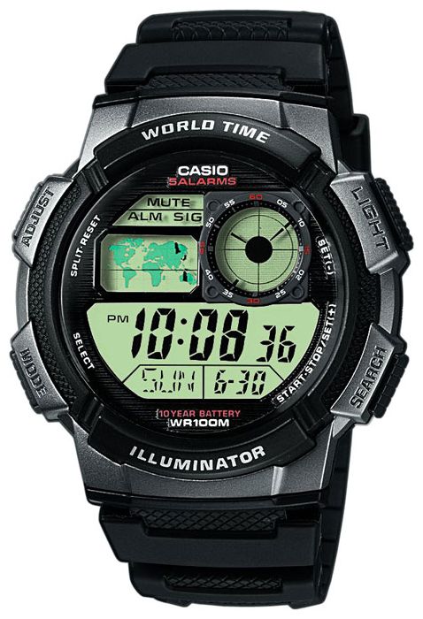 Wrist watch Casio AE-1000W-1B for Men - picture, photo, image