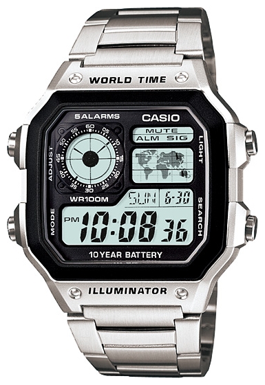 Wrist watch Casio AE-1200WHD-1A for Men - picture, photo, image