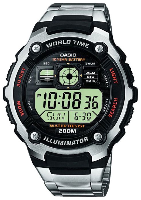 Wrist watch Casio AE-2000WD-1A for Men - picture, photo, image
