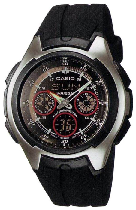 Wrist watch Casio AQ-163W-1B2 for Men - picture, photo, image