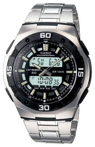 Wrist watch Casio AQ-164WD-1A for Men - picture, photo, image