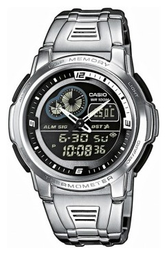 Wrist watch Casio AQF-102WD-1B for Men - picture, photo, image