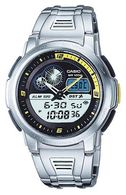 Wrist unisex watch Casio AQF-102WD-9B - picture, photo, image