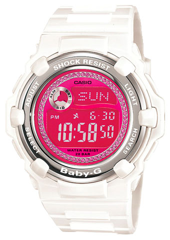 Wrist unisex watch Casio BG-3000M-7E - picture, photo, image