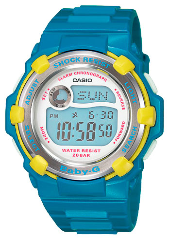 Wrist unisex watch Casio BG-3001A-2E - picture, photo, image