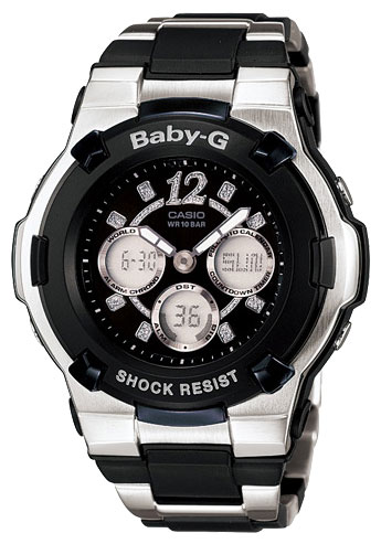 Wrist unisex watch Casio BGA-112C-1B - picture, photo, image