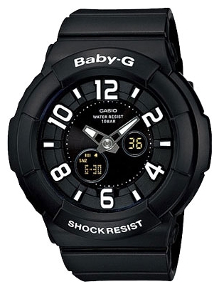 Wrist unisex watch Casio BGA-132-1B - picture, photo, image