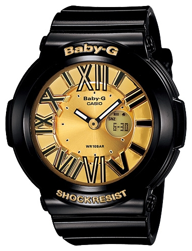 Wrist unisex watch Casio BGA-160-1B - picture, photo, image