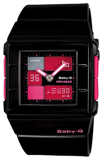 Wrist unisex watch Casio BGA-200-1E - picture, photo, image