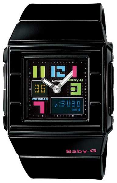 Wrist watch Casio BGA-200PD-1B for women - picture, photo, image