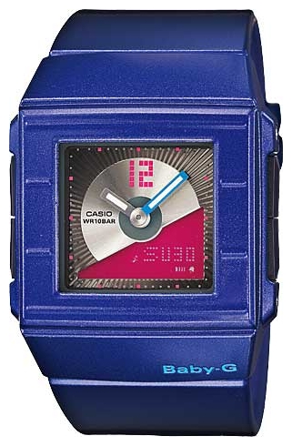 Wrist unisex watch Casio BGA-201-2E - picture, photo, image