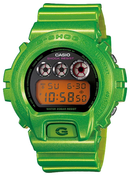 Wrist unisex watch Casio DW-6900NB-3E - picture, photo, image