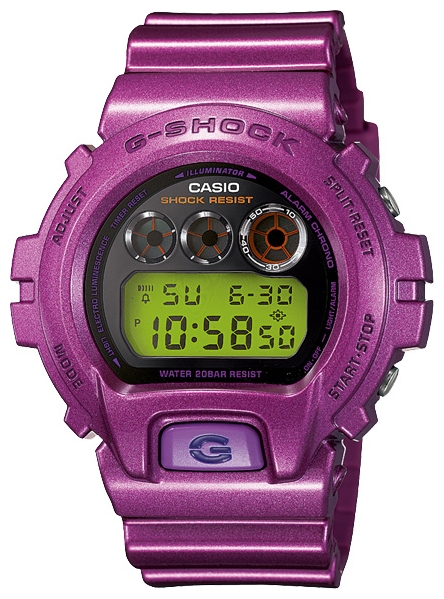 Wrist unisex watch Casio DW-6900NB-4E - picture, photo, image