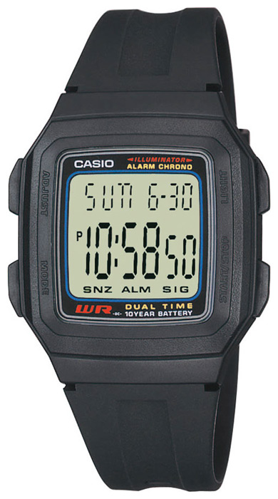 Casio F-201W-1A pictures