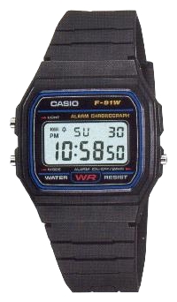 Wrist watch Casio F-91W-1 for men - picture, photo, image