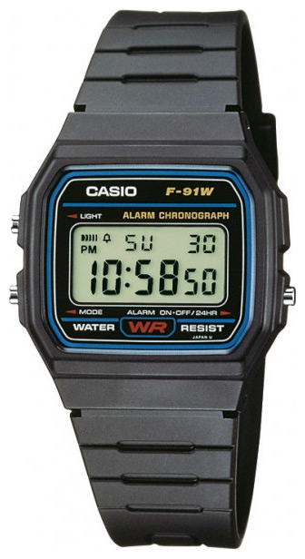 Wrist watch Casio F-91W-1Y for Men - picture, photo, image